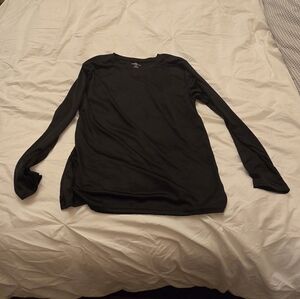 Unisex Long sleeve shirts black color 50 pieces S-2xl